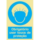 OBRIGATÓRIO USAR TOUCA DE PROTEÇÃO